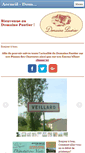 Mobile Screenshot of domaine-pautier.com